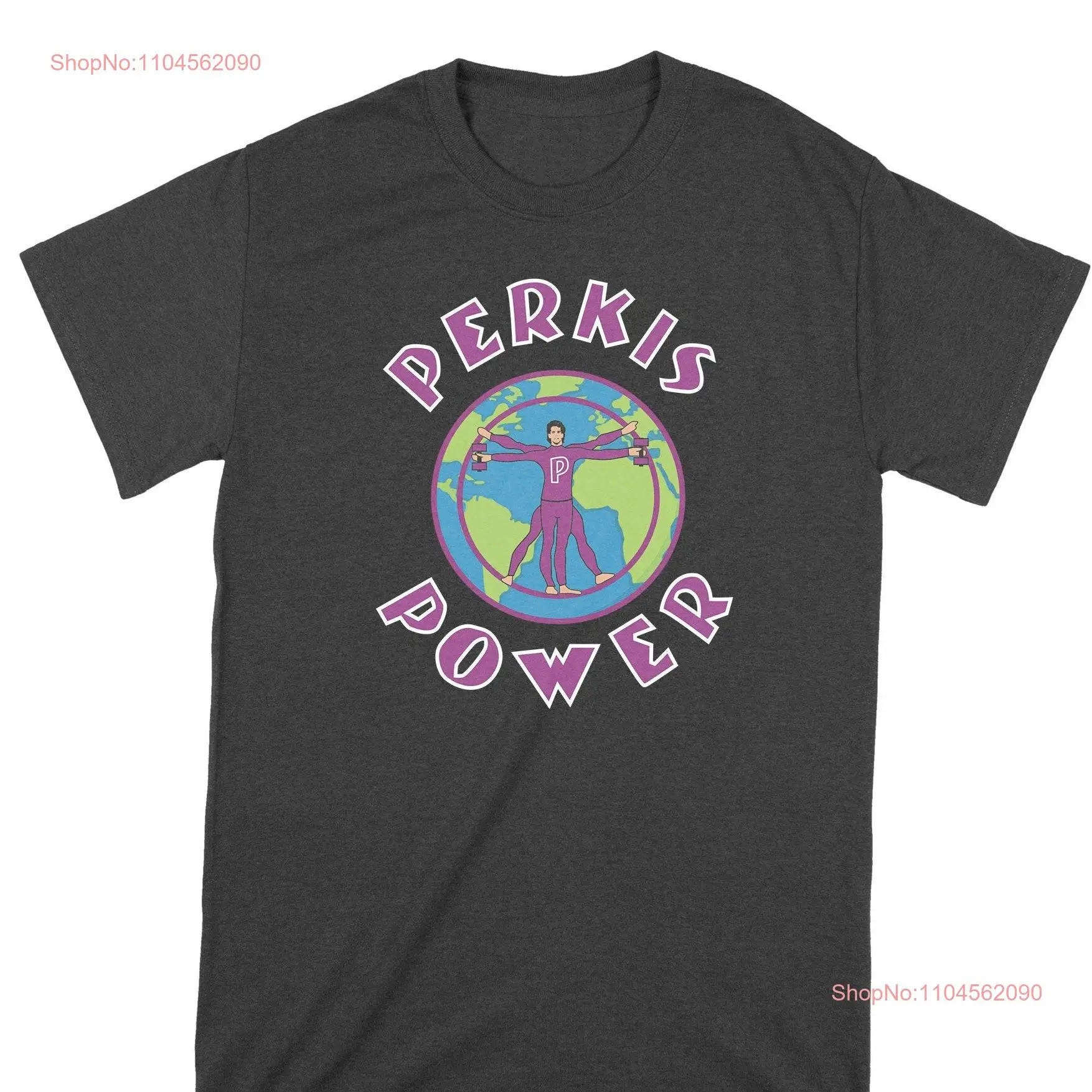 Perkis Power T Shirt Heavyweights Movie Inspired by Classic Nineties Comedy long or short sleeves