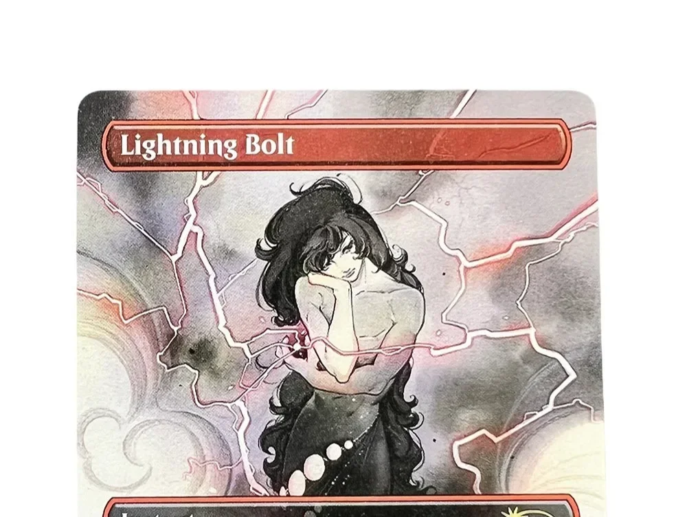 TDC/NCC (Lightning Bolt/Wand of Orcus) بطاقات الوكيل السحرية Holo جودة لوحة تجميع الوكيل لعب أوراق التداول لعبة