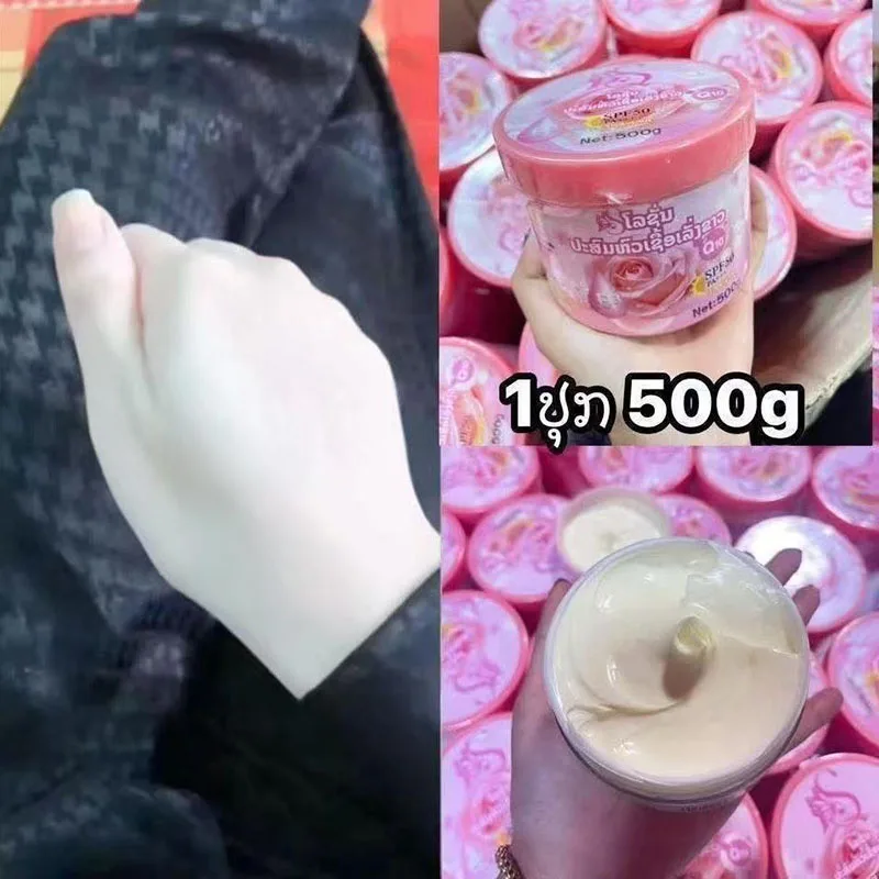Original Thai body trang Body Whitening Lotion 500g - Body Trang Formula for Bright & Even Skin Tone, Deep Moisturizing Cream