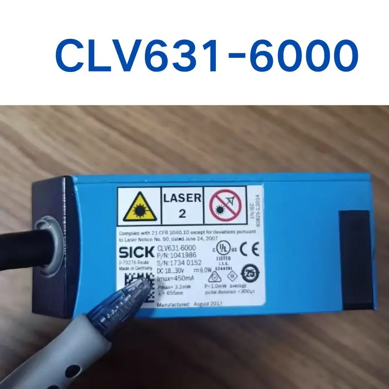 

Used CLV631-6000 barcode scanning gun shipped quickly