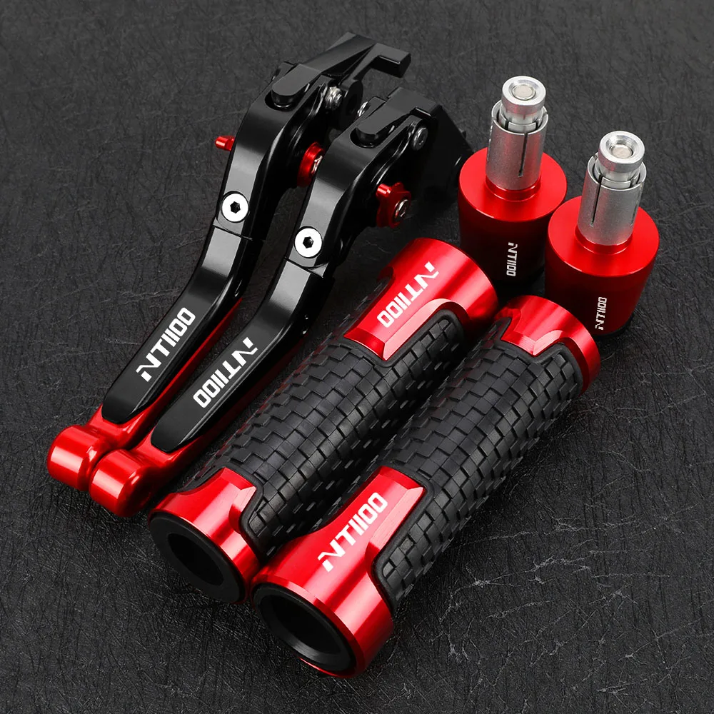 

For Honda NT1100 DCT 2022 2023 NT 1100 Motorcycle Extendable Brake Clutch Levers Handlebar Handle Grips Ends Slider Accessories