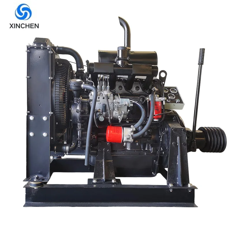 Huafeng 4RMP (LT1) 4 Cylinder Water-Cooled 4 Stroke Diesel Engine Heavy Duty Motor for Crushing Machinery Cement Tanker Water