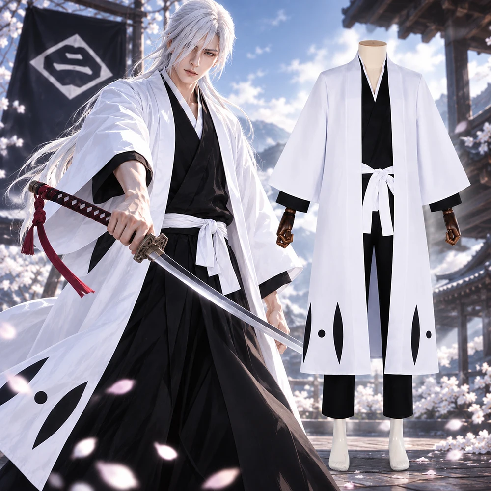 Anime Cosplay Bleach - Костюм для косплея BLEACH, униформа капитана