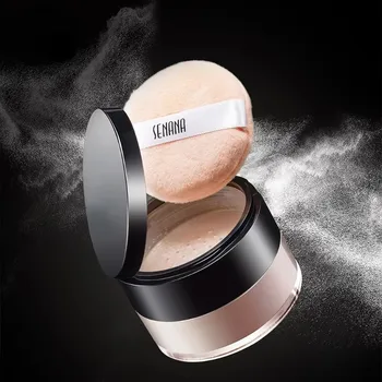 Hydrating Flawless Setting Powder,Natural Nude Finish Oil Control Strong Concealer for…