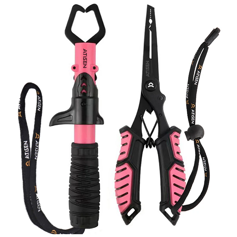 Edelstahl Angeln Greifer Professionelle Angeln Lip Grabber Werkzeug, Fisch Grabber Clip Fisch Control Tackle – Detail 10