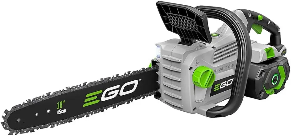 

Chain Saw, 18\u201d Battery Powered Chainsaw, Electric Cordless, Includes 56V 4.0Ah Battery and Charger \u2013 CS1803