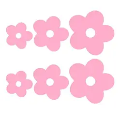 Flower Sticker Flower PET Car Stickers Self-Adhesive Water Proof Anti-UV Flower Stickers Decorations For Bumper Laptop