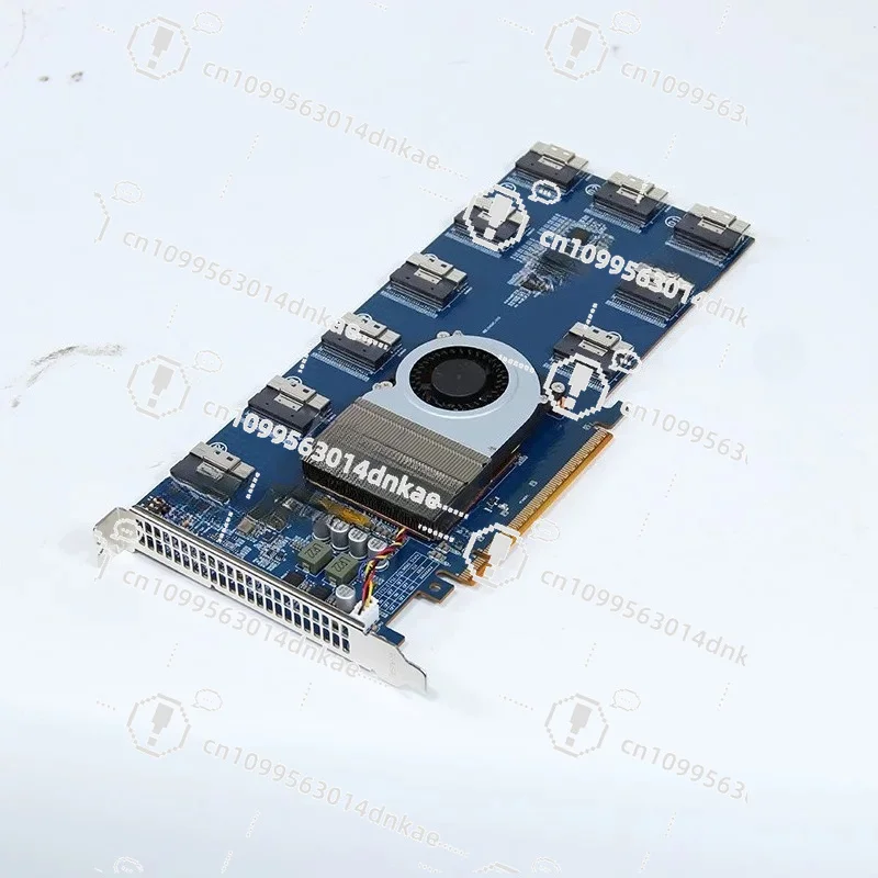 PLX88096 Erweiterungskarte/PCIe 4.0/Freies Splitting/X16/SFF8654
