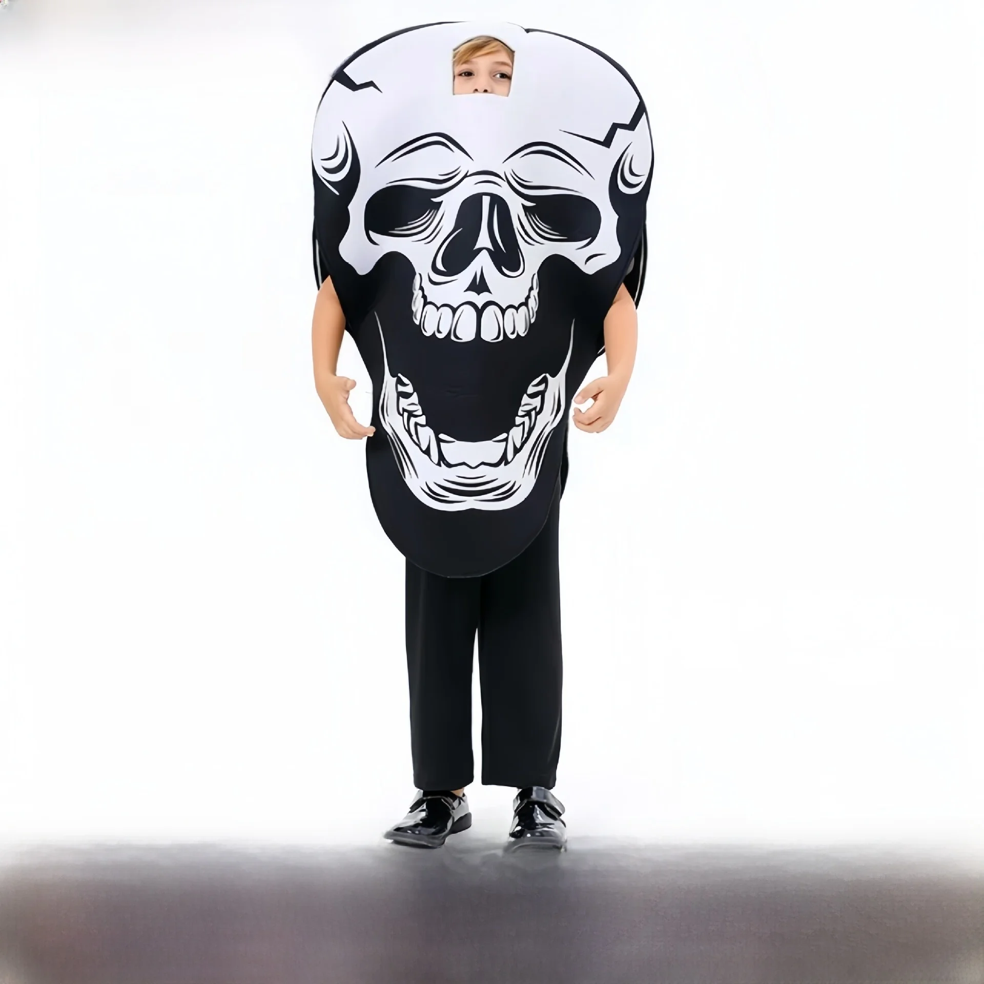 

Children's Halloween Cosplay Costume Skeleton Terror Outfit Stage Performance Clothes Cross-Border Ethnic Fashion Ladies' Clo...