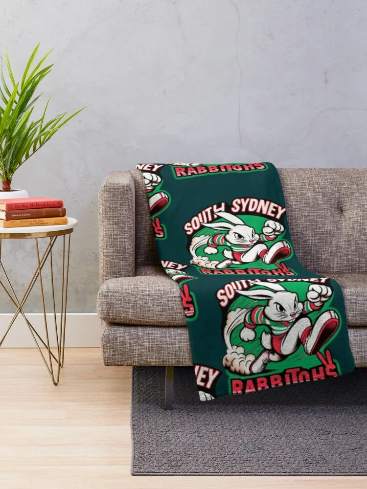 South Sydney Rabbitohs Active Throw Blanket for sofa Plush Blankets