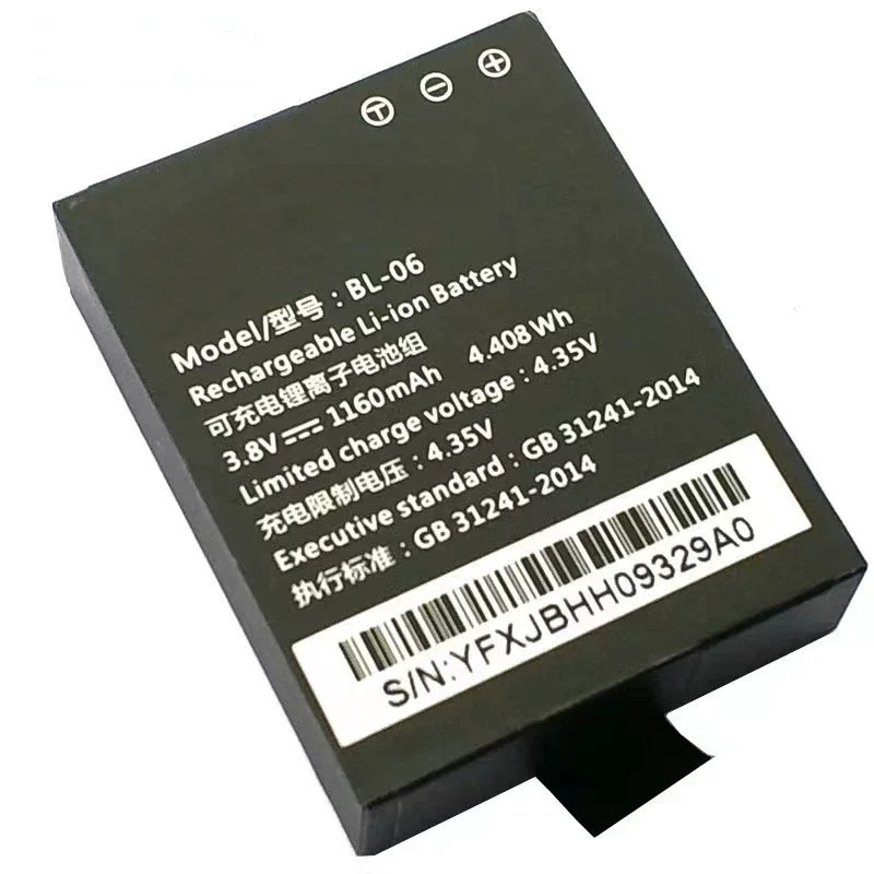 

BL-06 FOR ezviz S6 S5 S3 S2 S1C action camera lithium battery WYORESY