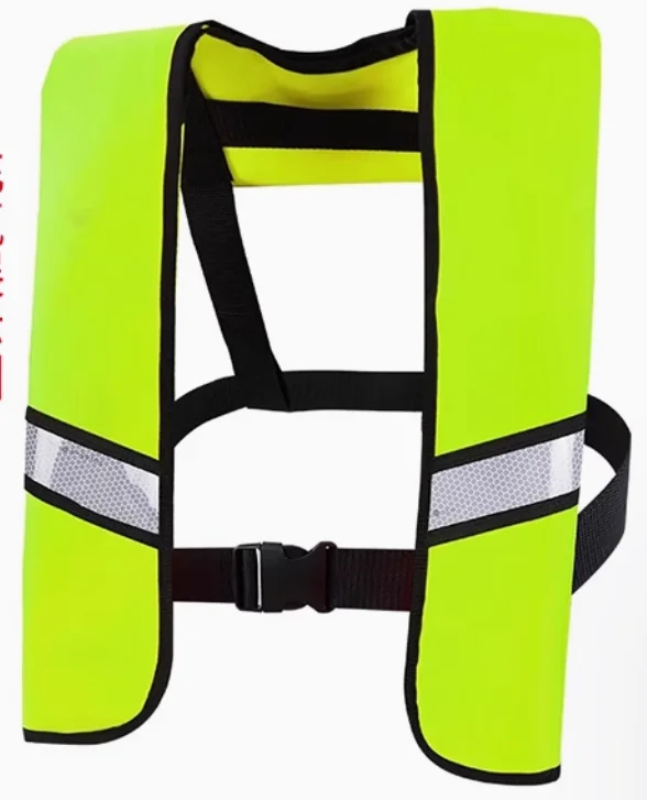 

Snorkel Vest, Portable Inflatable Swim Vest Jackets for Snorkeling Swimming Diving Safety,Manual Inflatable Men's Women's Adjust