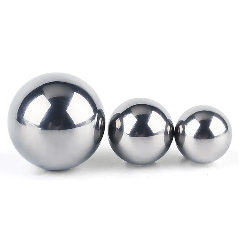 Dia 0.5mm~50mm 304/316/440C Stainless Steel Smooth Solid Ball High Precision Bearings Roller Beads Ball Slingshot Ammo Marbles