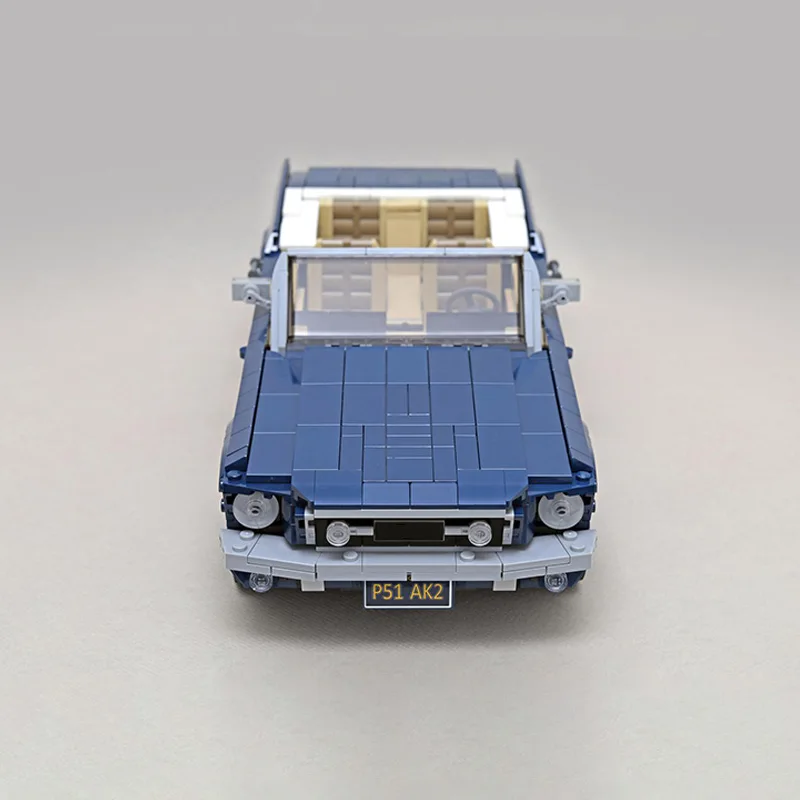 NEW Creative Expert MOC Mustang 10265 Ford Convertible Alternate Building Blocks Sports Cars DIY Bricks Model Toys Children Gift