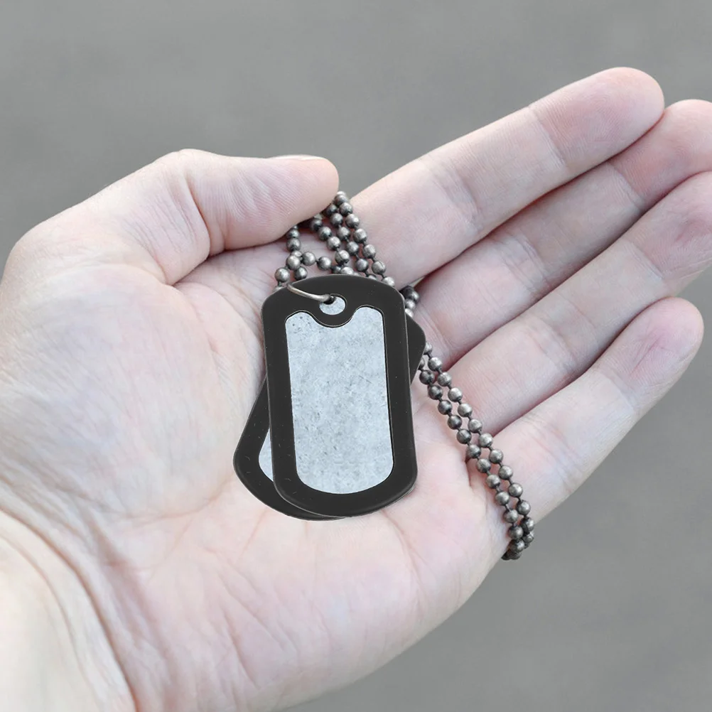 10pcs Dog Tag Silicone Black Dog Tags Silencers Pet Supplies Dog Id Tag Dog Id Tag Protector