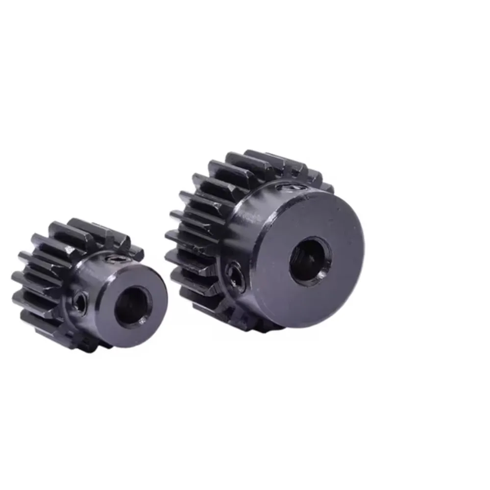 1Pcs 32-38 Tooth 45 # Steel 0.5 Die Spur Gear Inner Holes Of 5/6/8/10mm  For High-Precision Cylindrical Transmission