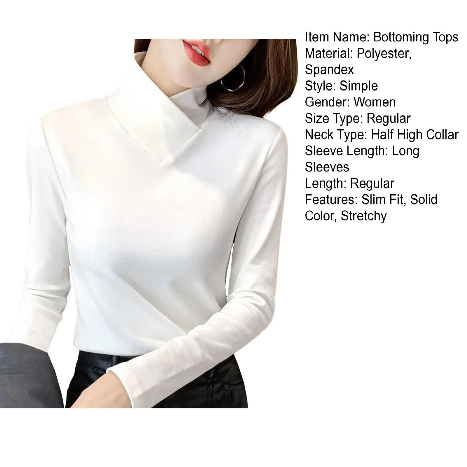 Herbst und Winter T-shirt Samt Stoff Rollkragen Bodenbildung T-shirt Koreanische Einfache Casual Tops Langarm T-shirt Warm Halten