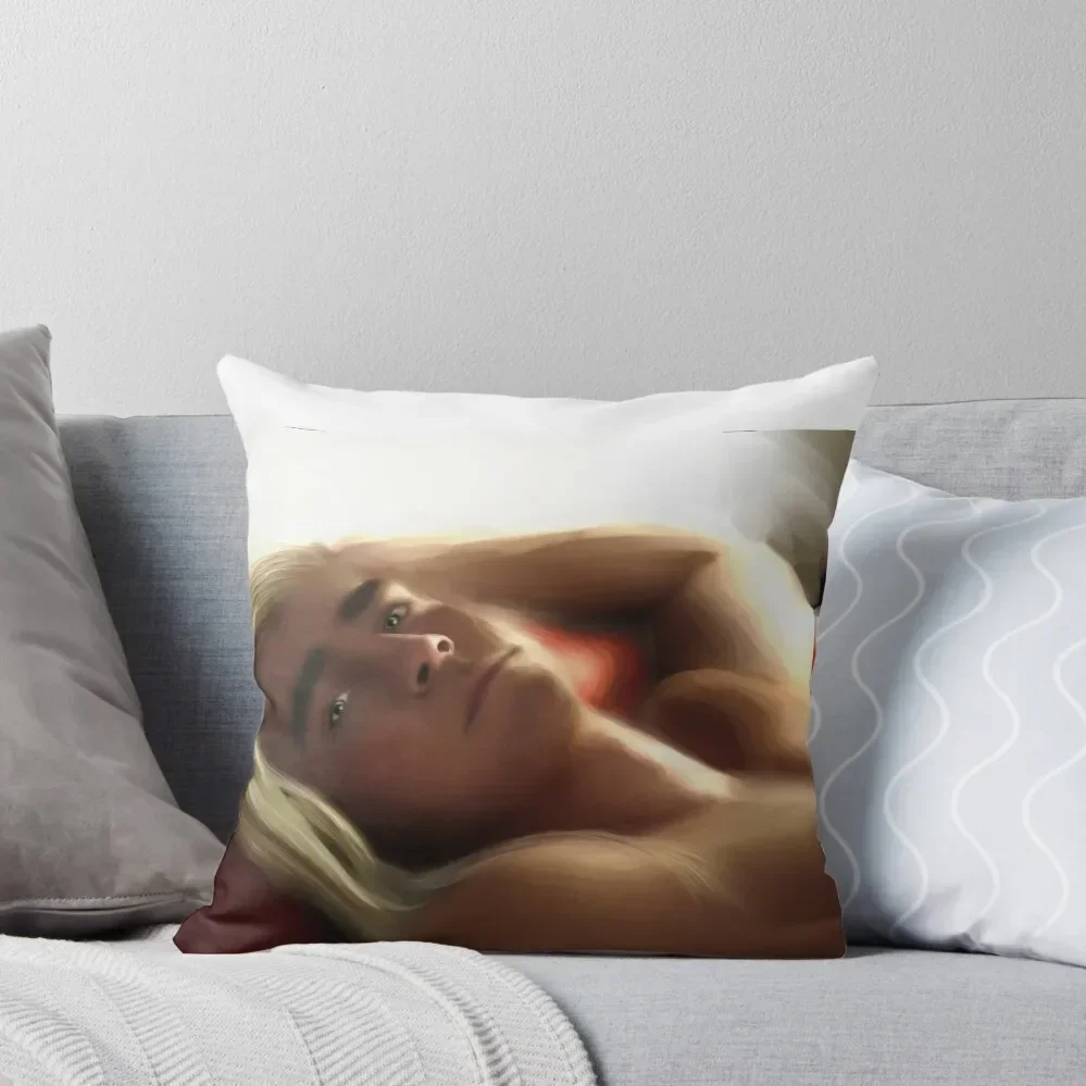 Thranduil being seductive Throw Pillow Decorative Cushions For Living Room Sofa Cushion pillow