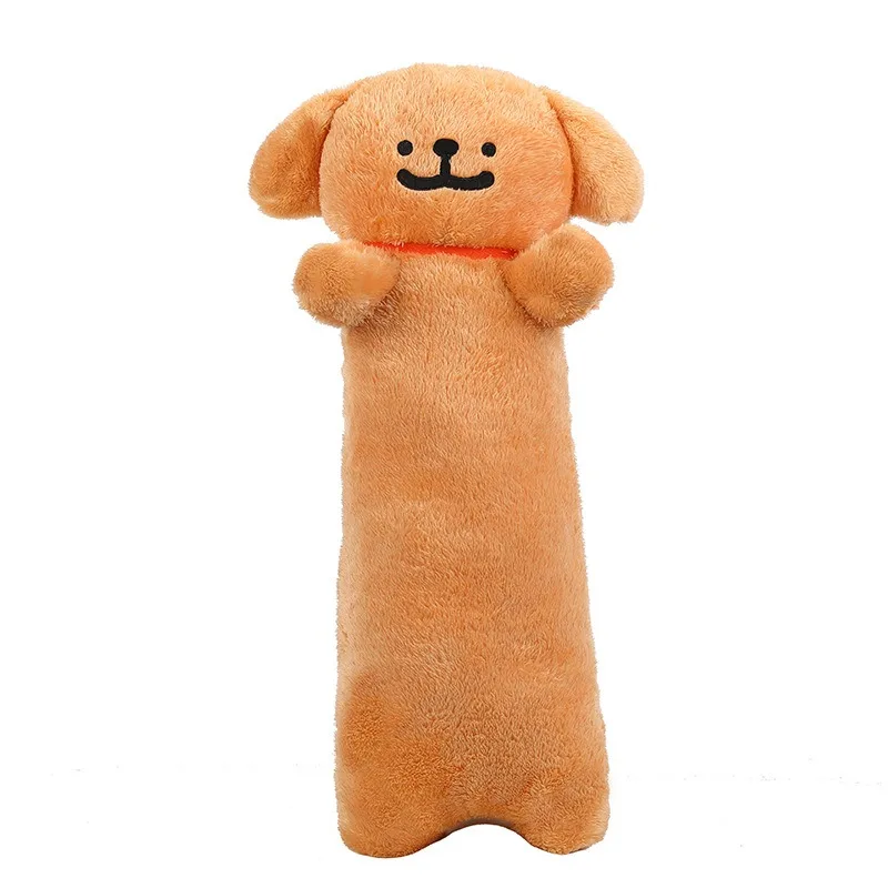 100cm Kawaii Plush Toy Cute Line Dog Stuffed Doll Long Pillow Cushion Kids Birthday Gift for Children Factory Wholesale Export