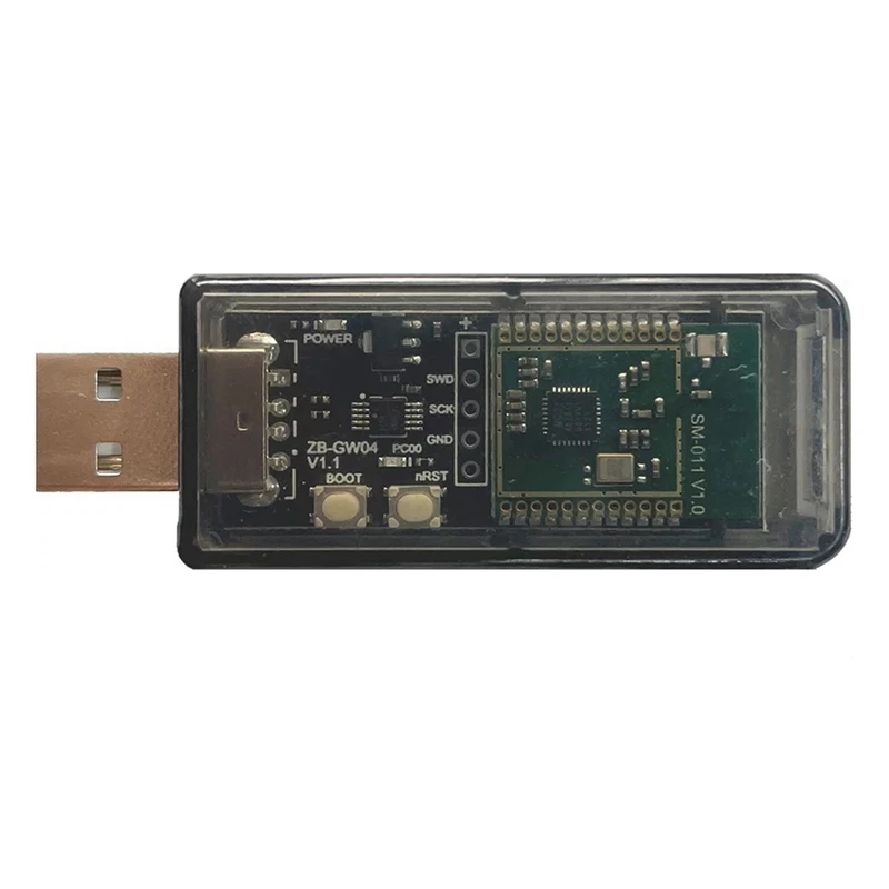 Zigbee 3.0 Silicon Labs Mini EFR32MG21 Universal Open Hub Gateway USB Dongle Chip Module ZHA NCP Openhab