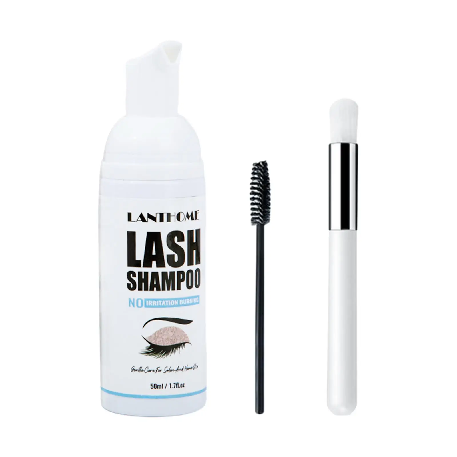 Wimperverlengingsshampoo Ooglidschuimreiniger voor residu-mascara 50 ml