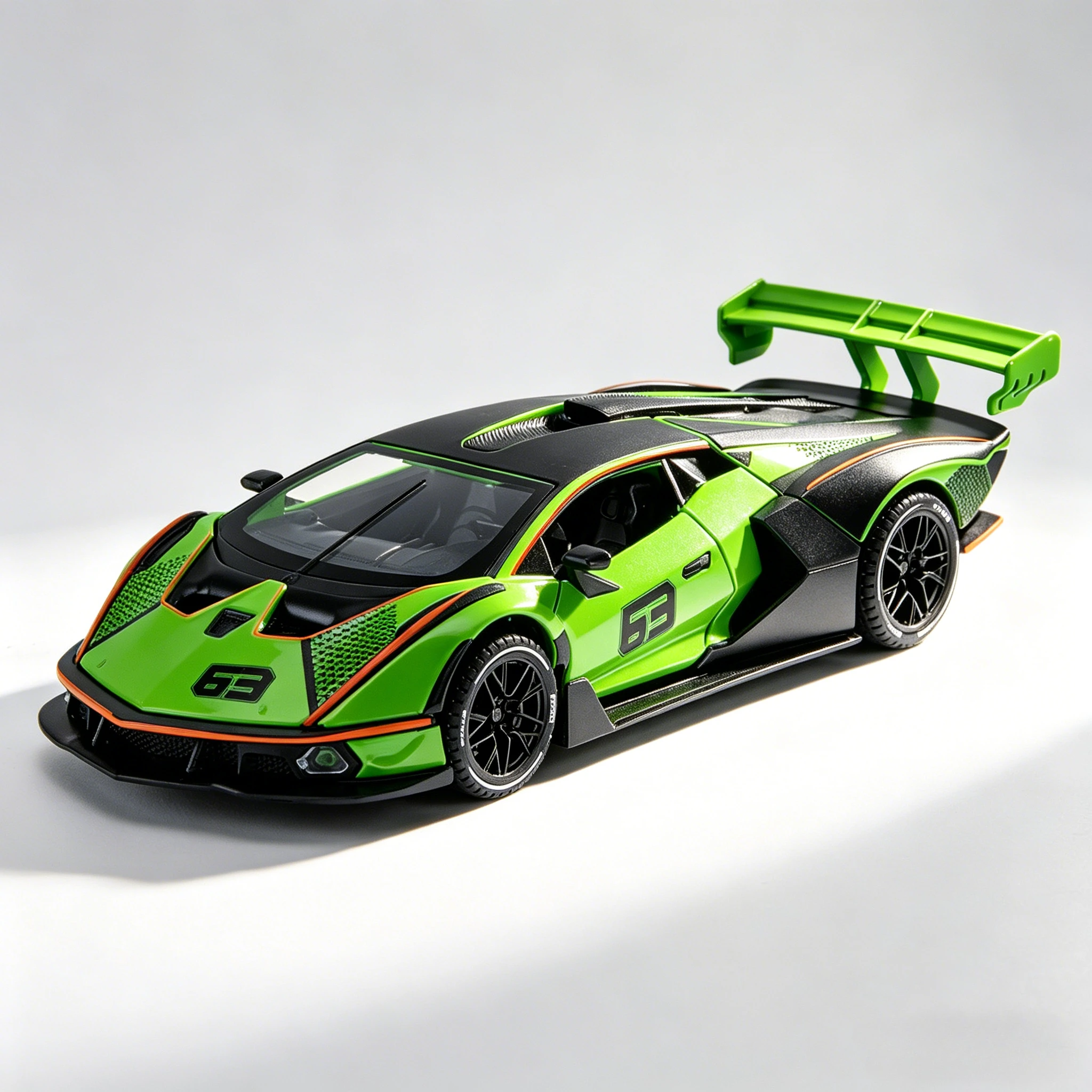 

1:32 SCV12 Sports car High Simulation Diecast Metal Alloy Model car Sound Light Pull Back Collection Kids Toy Gifts