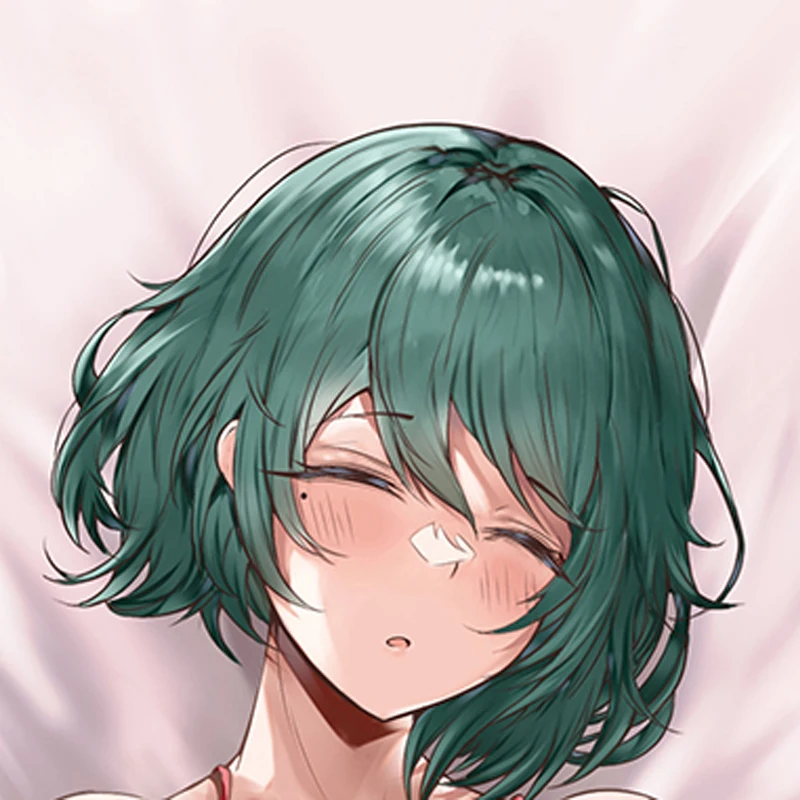 

Dakimakura Anime Pillow Case Sunao Ookami Shiroko Double-sided Print Of Life-size Body Pillowcase Gifts