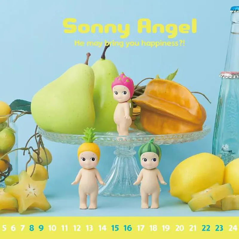 Sonny Angel Blind Box Speelgoed Fruit Serie Anime Actiefiguren Desktop Auto's Ornamenten Poppen Fans Meisjes Kerstcadeau voor kinderen