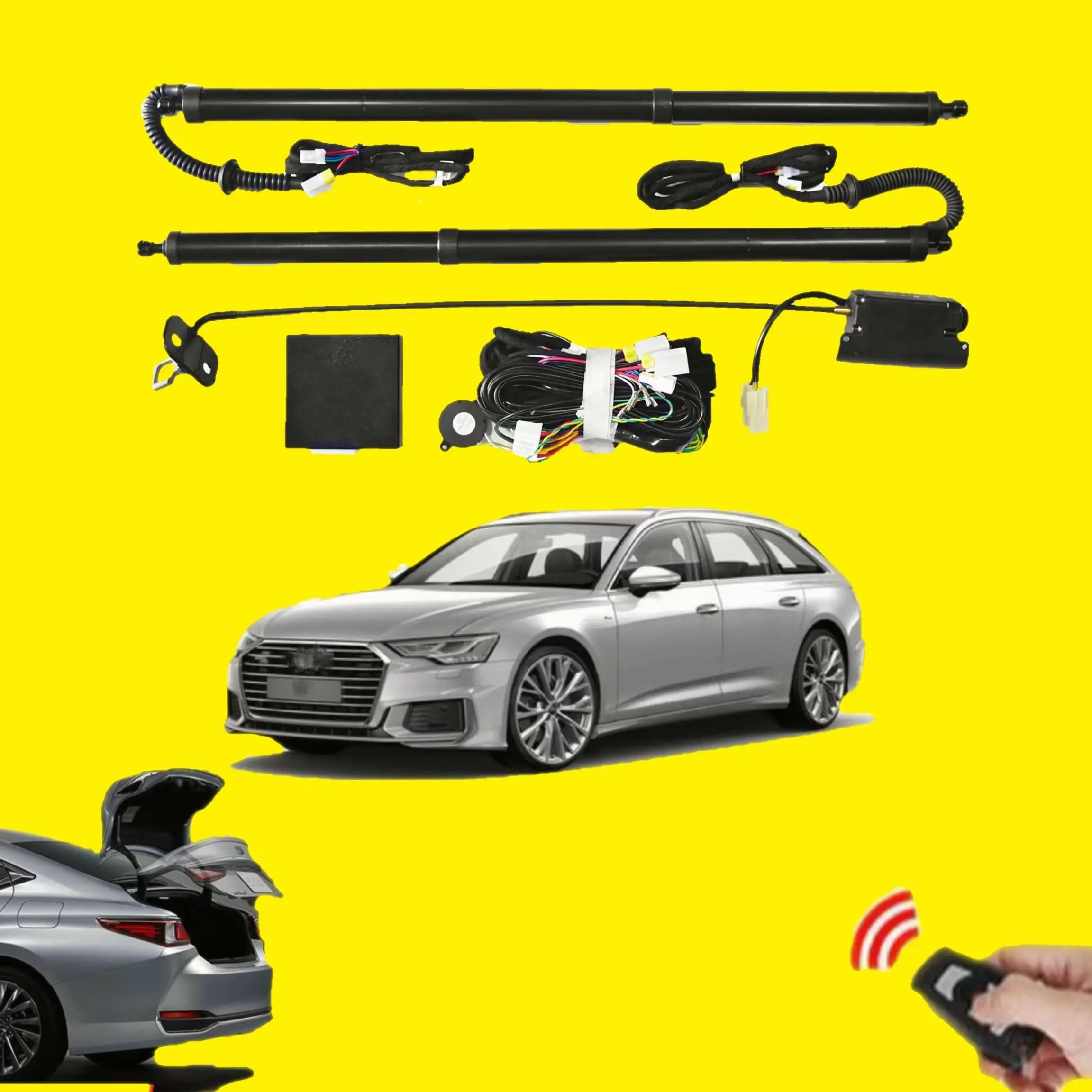 【Single strut】Electric Tailgate for Audi A6 Auto Tail gate Car Rear Door Trunk Lifting Gate Leg Sensor car accessories