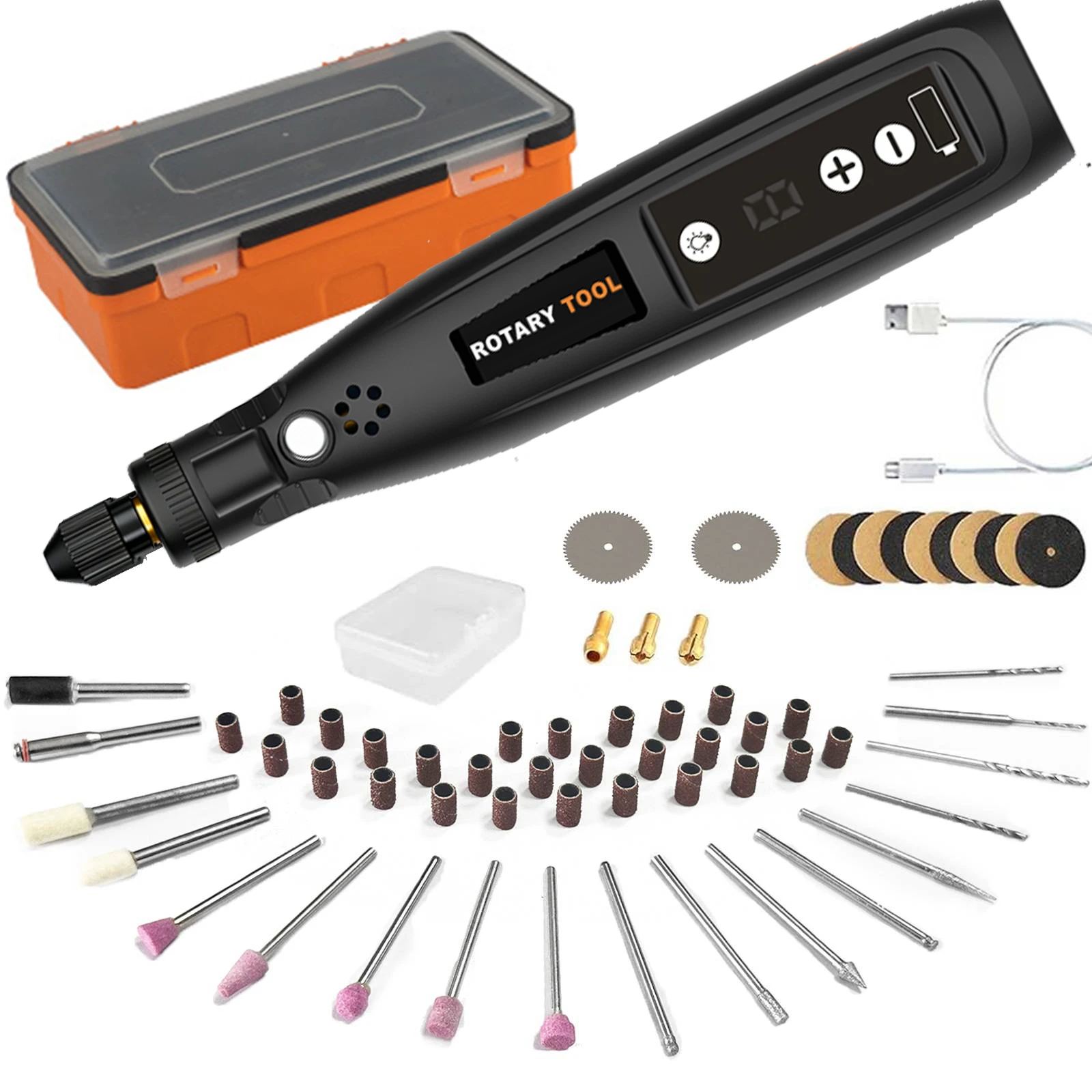 Mini Electric Drill 5 Speed Variable DIY Power Tools for Grinding and Polishing Mini Electric Drill for Drill Holes