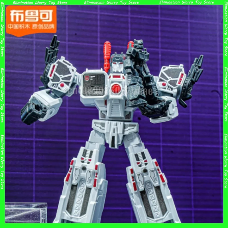 Blokees Transformers Soundwave Optimus Oscillation Wave 8. Edycja Blind Box Model do Składania Figurka Kolekcjonerska Zabawka