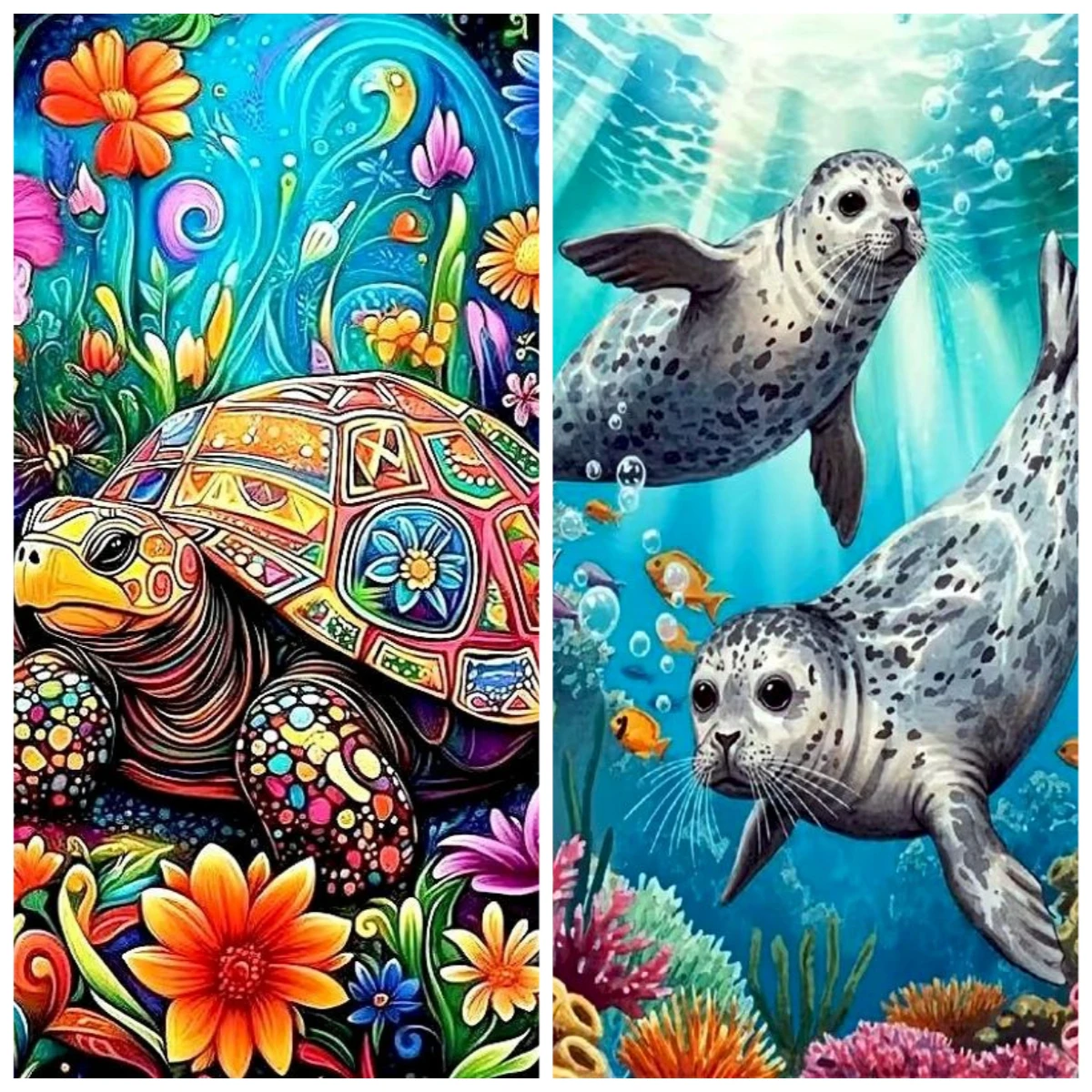 

75*50cm 1000 Pieces Jigsaw Puzzle Ocean paintingStress Reducing Toys Holiday gift Perfect for DIY Creative ﻿