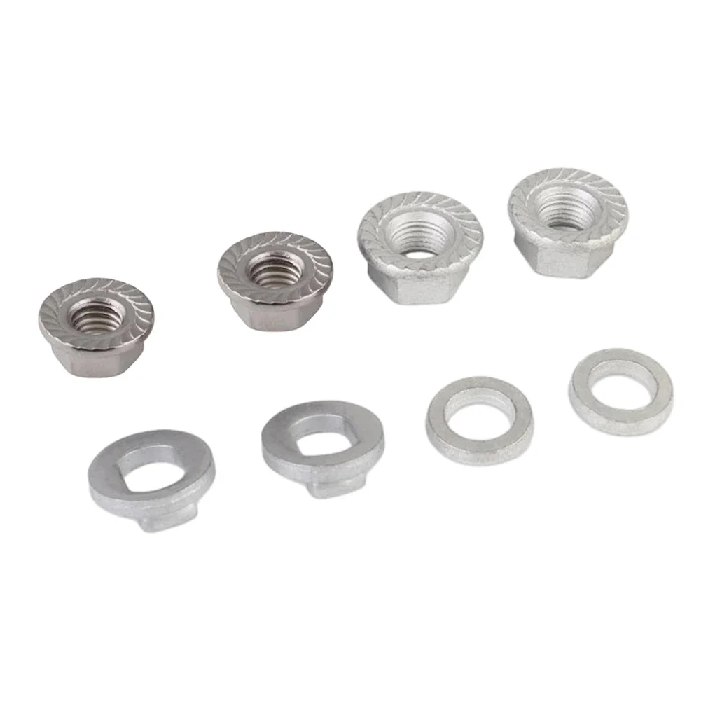 

Ebike Nut 1 Set Nuts Silver 12mm (M 12) For 250W-1000W Motors For Bicycle Replacement For Scooter High Quality