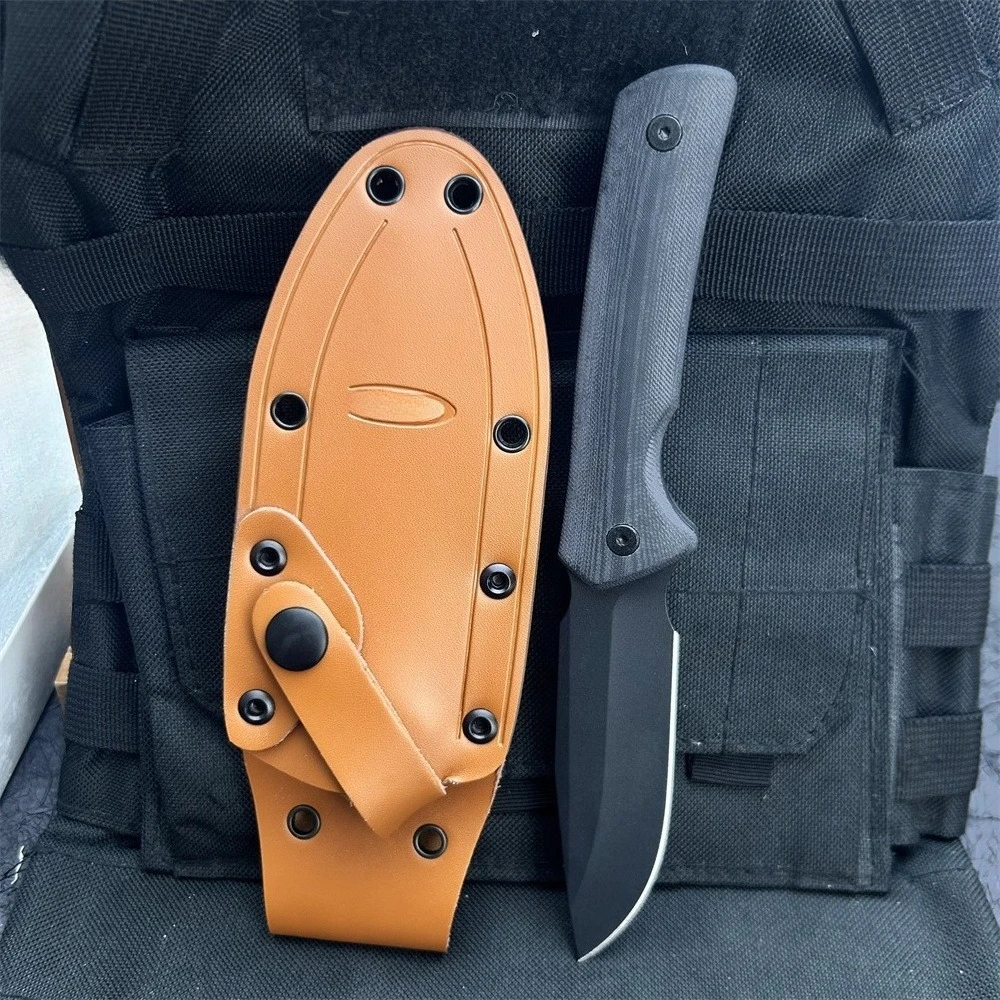 

High-quality Straight Knife Pocket G10 Handle Compact EDC Tool for Outdoor Camping Daily Carry Portable Lightweight