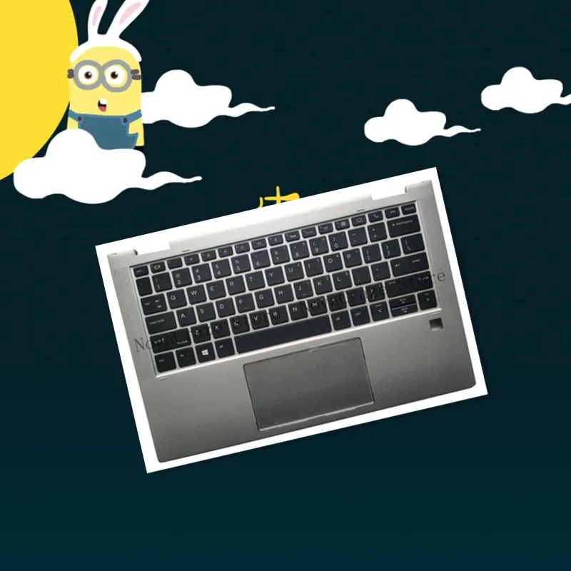 

L31882-001 New Palmrest Upper Case US Backlit KB For EliteBook X360 1030 G3 L31882-001