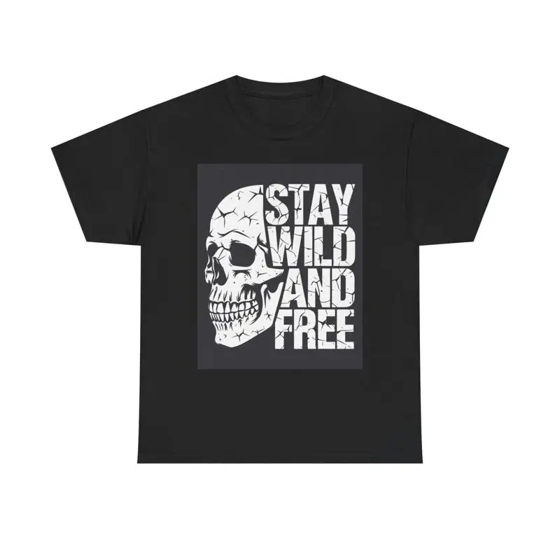 

Футболка Stay Wild And Free из плотного хлопка