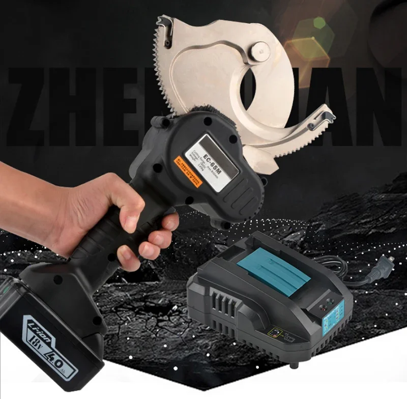 Electric gear cutter Charging ratchet Cable scissors charging Electric Cable Scissors EC-50M/65M