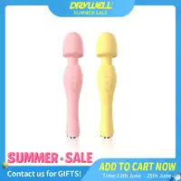 DRY WELL 20 Speeds Vibrator Powerful Magic Wand Sex Toys Clitoris Stimulator Glans Massager Orgasm Silent Couple Adults Sex