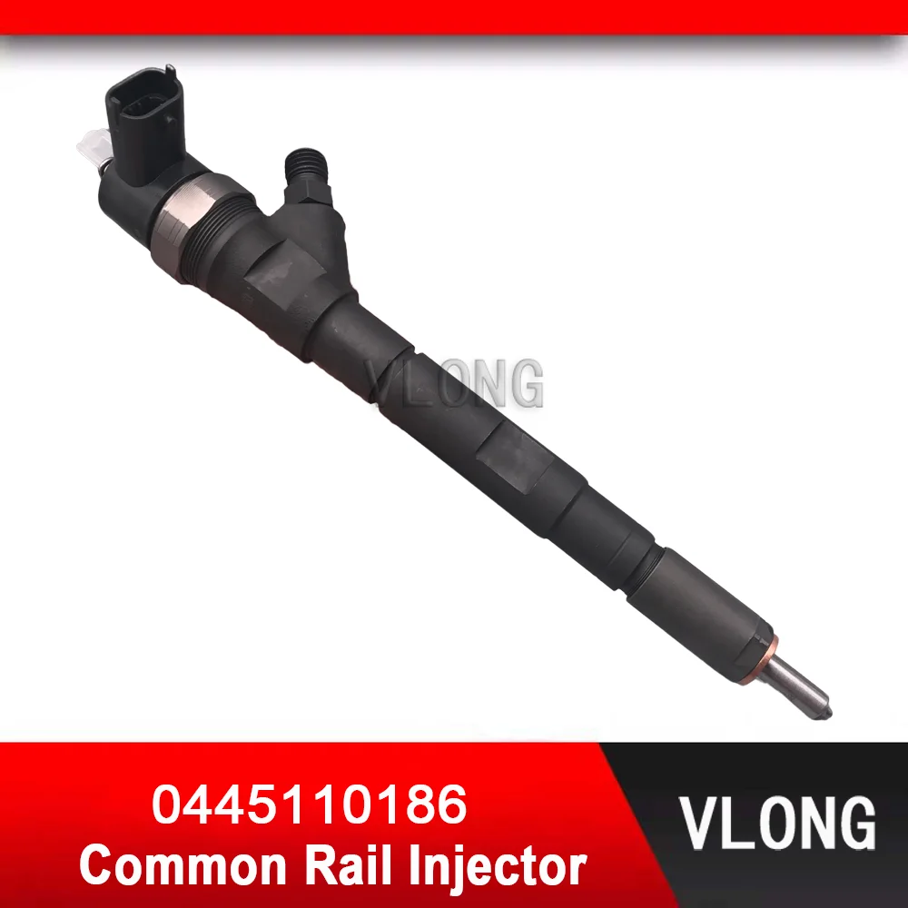 

0445110186 Durable Fuel Injector For HYUNDAI H-1 KIA SORENTO 2.5 CRDi 33800-4A000 33800-4A100 33800-4A150 0445110730 0445110279