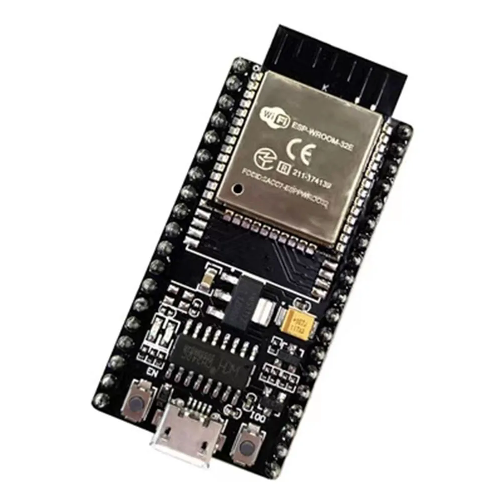 Modul papan pengembangan ESP32-32E DevKitC kompatibel dengan WIFI Bluetooth IoT papan yang dapat diprogram CH340C Chip Driver