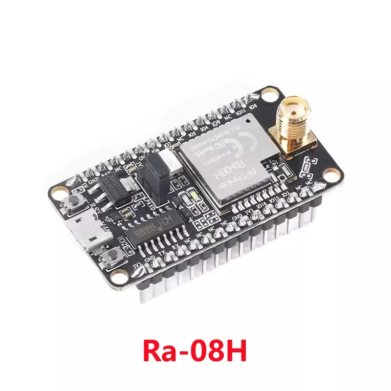 Imagem -03 - Placa do Desenvolvimento do Módulo do rf com Interface Externa Mcu Sma da Antena Ra08 Ra-08h rf 410525mhz 803-930mhz Asr6601