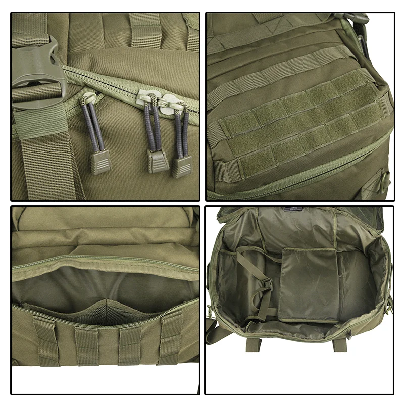 45L 80L Camping Backpacks Men Tactical Molle Travel Rucksack Sports Gym Duffel Bag 5