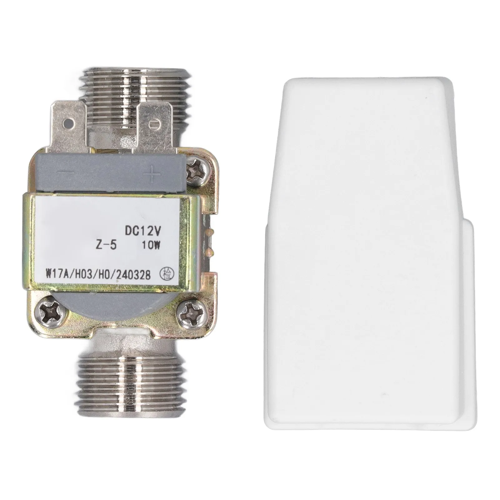 DC12V Electric Solenoid Valve G1/2 Inch Thread High Temperature Water Drain Valve for Dispenser Washing Machine Dishwasher