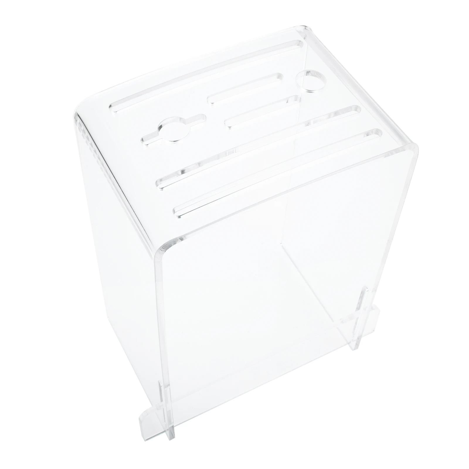 

Transparent Knife Holder Acrylic Rack 5MM Thick Kitchen Storage Multi function ganizer Practical