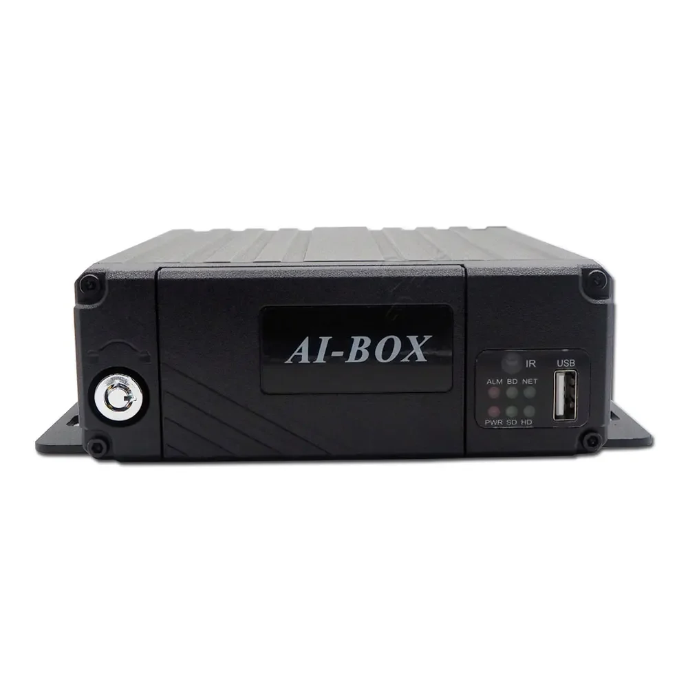 Adas Dms BSD 1080p 4CH Mobile DVR يدعم 4G Wifi GPS MDVR Kit مع مسجل كاميرا سيارة حافلة شاحنة المركبات