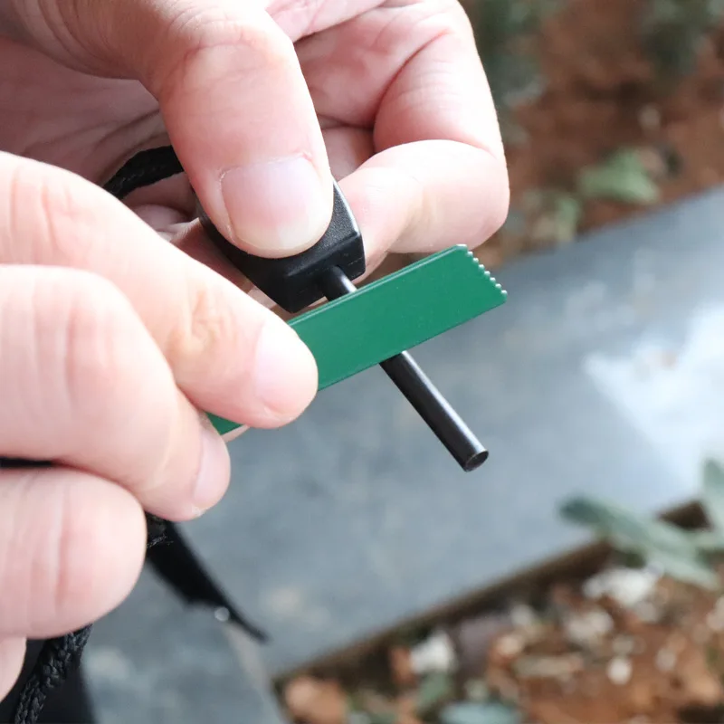 

Mini Wilderness Survival Portable Flint Waterproof Magnesium Stick Small Camping Survival Outdoor Equipment Tool