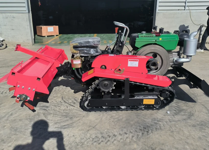 

25HP 35HP Multifunctional Tracked Cultivator Agricultural Rotary Agricultural Machinery Tractor Is Selling Well