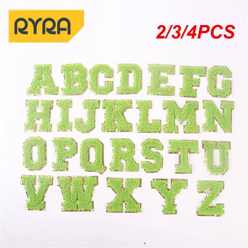 2/3/4PCS Repair Subsidy Eye-catching Practical Fashionable Popular Energetic Best Selling Stylish Letter Patch Handicrafts