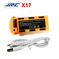 JJRC X17 Drone Original Spare Part Battery 11.1V 2850mAh / USB Charger Cable Part RC Quadcopter Accessory