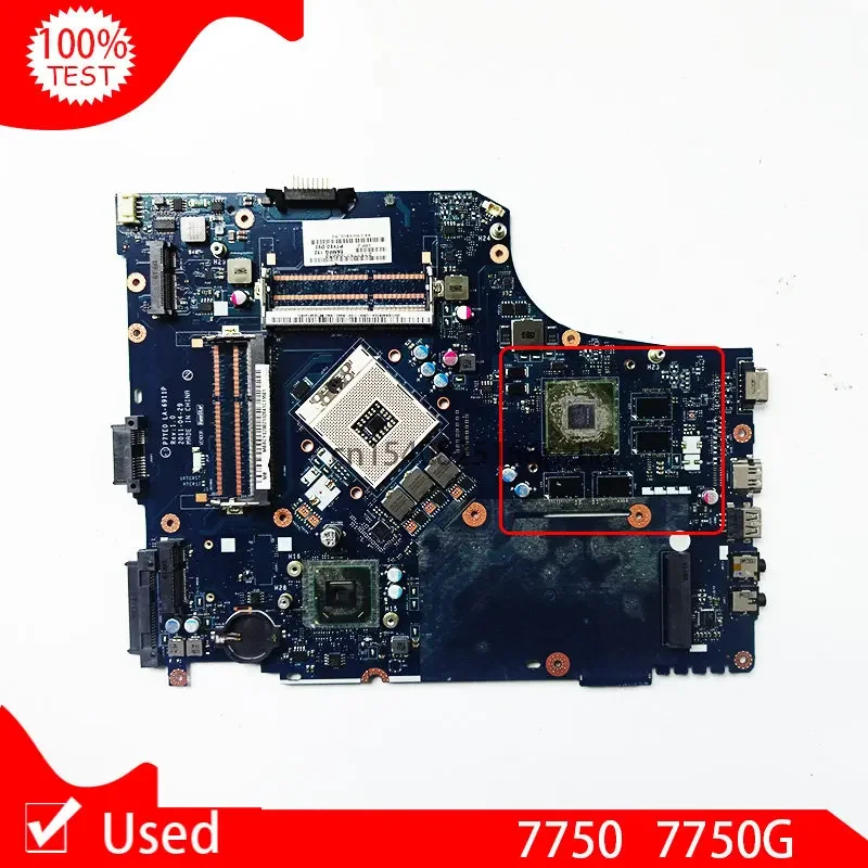 

Used For Acer Aspire 7750 7750G Laptop Motherboard LA-6911P DDR3 Main Board